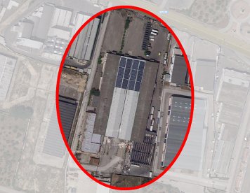 La nostra sede dal satellite (Google Maps)